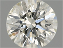 Natural Diamond 0.40 Carats, Round with Excellent Cut, I Color, SI2 Clarity and Certified by IGI