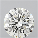 Natural Diamond 3.05 Carats, Round with Excellent Cut, I Color, SI1 Clarity and Certified by IGI