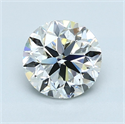 Natural Diamond 2.01 Carats, Round with Very Good Cut, I Color, VS1 Clarity and Certified by GIA