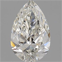 Natural Diamond 1.22 Carats, Pear with  Cut, I Color, SI1 Clarity and Certified by GIA