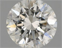 Natural Diamond 0.40 Carats, Round with Excellent Cut, F Color, VS2 Clarity and Certified by IGI