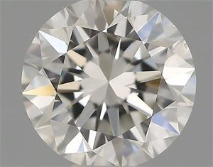 Picture of Natural Diamond 0.40 Carats, Round with Excellent Cut, F Color, VS2 Clarity and Certified by IGI