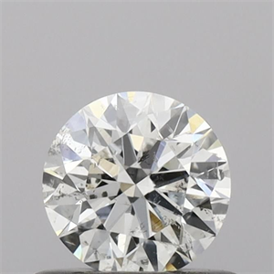 Picture of Natural Diamond 0.50 Carats, Round with Excellent Cut, F Color, SI2 Clarity and Certified by IGI