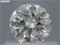 Natural Diamond 0.40 Carats, Round with Excellent Cut, I Color, SI2 Clarity and Certified by IGI