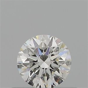 Picture of Natural Diamond 0.40 Carats, Round with Excellent Cut, H Color, SI1 Clarity and Certified by GIA