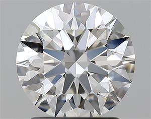 Picture of Natural Diamond 1.57 Carats, Round with Excellent Cut, G Color, VS1 Clarity and Certified by GIA