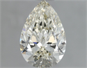 Natural Diamond 1.05 Carats, Pear with  Cut, J Color, VVS1 Clarity and Certified by IGI