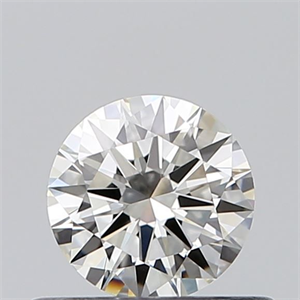 Picture of Natural Diamond 0.40 Carats, Round with Excellent Cut, I Color, VVS2 Clarity and Certified by GIA