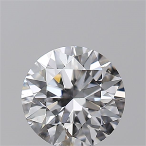 Picture of Natural Diamond 0.46 Carats, Round with Excellent Cut, F Color, SI1 Clarity and Certified by GIA