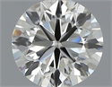 Natural Diamond 0.50 Carats, Round with Very Good Cut, K Color, VS2 Clarity and Certified by GIA