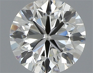 Picture of Natural Diamond 0.50 Carats, Round with Very Good Cut, K Color, VS2 Clarity and Certified by GIA