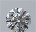 Natural Diamond 0.40 Carats, Round with Excellent Cut, I Color, SI2 Clarity and Certified by GIA