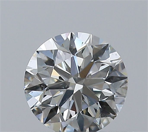 Picture of Natural Diamond 0.40 Carats, Round with Excellent Cut, I Color, SI2 Clarity and Certified by GIA