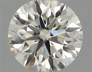 Picture of Natural Diamond 0.40 Carats, Round with Excellent Cut, I Color, VS2 Clarity and Certified by IGI