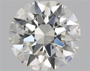 Picture of Natural Diamond 0.40 Carats, Round with Excellent Cut, H Color, IF Clarity and Certified by GIA