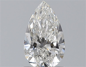 Picture of Natural Diamond 0.90 Carats, Pear with  Cut, F Color, VS2 Clarity and Certified by GIA