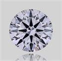 Natural Diamond 0.40 Carats, Round with Excellent Cut, F Color, SI1 Clarity and Certified by GIA