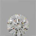 Natural Diamond 0.45 Carats, Round with Excellent Cut, I Color, VS2 Clarity and Certified by GIA