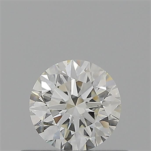 Picture of Natural Diamond 0.45 Carats, Round with Excellent Cut, I Color, VS2 Clarity and Certified by GIA