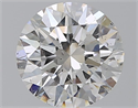 Natural Diamond 3.01 Carats, Round with Excellent Cut, F Color, SI1 Clarity and Certified by GIA