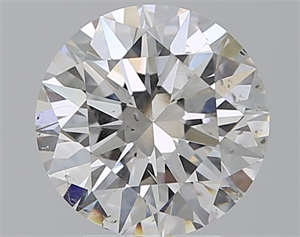 Picture of Natural Diamond 3.01 Carats, Round with Excellent Cut, F Color, SI1 Clarity and Certified by GIA