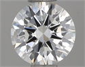 Natural Diamond 0.46 Carats, Round with Excellent Cut, H Color, VVS1 Clarity and Certified by IGI