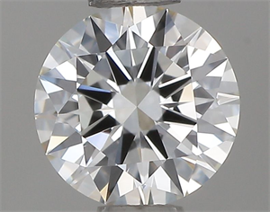 Picture of Natural Diamond 0.46 Carats, Round with Excellent Cut, H Color, VVS1 Clarity and Certified by IGI