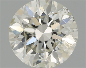 Picture of Natural Diamond 0.70 Carats, Round with Very Good Cut, I Color, I1 Clarity and Certified by IGI