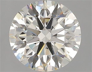 Picture of Natural Diamond 3.02 Carats, Round with Excellent Cut, K Color, SI1 Clarity and Certified by GIA