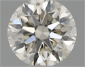 Natural Diamond 0.50 Carats, Round with Excellent Cut, I Color, VS2 Clarity and Certified by IGI