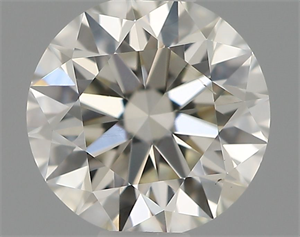 Picture of Natural Diamond 0.50 Carats, Round with Excellent Cut, I Color, VS2 Clarity and Certified by IGI