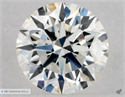 Natural Diamond 0.43 Carats, Round with Excellent Cut, H Color, VS1 Clarity and Certified by GIA