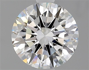 Picture of Natural Diamond 1.61 Carats, Round with Excellent Cut, F Color, IF Clarity and Certified by GIA