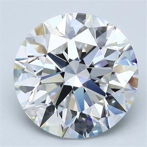 Picture of Natural Diamond 5.25 Carats, Round with Excellent Cut, E Color, VS1 Clarity and Certified by GIA