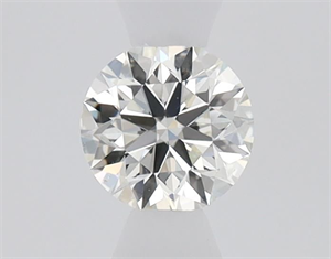 Picture of Natural Diamond 0.40 Carats, Round with Excellent Cut, I Color, SI1 Clarity and Certified by GIA