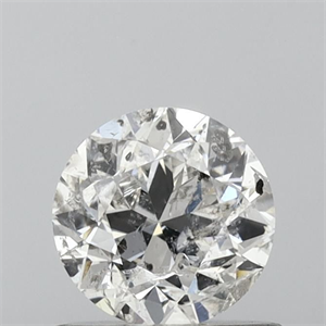 Picture of Natural Diamond 0.71 Carats, Round with Very Good Cut, G Color, I1 Clarity and Certified by IGI