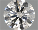 Natural Diamond 0.50 Carats, Round with Excellent Cut, F Color, SI2 Clarity and Certified by IGI