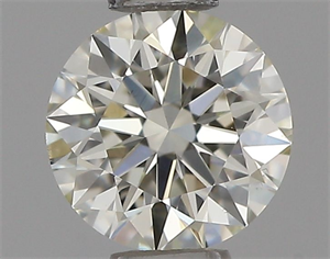 Picture of Natural Diamond 0.41 Carats, Round with Excellent Cut, J Color, VS2 Clarity and Certified by IGI