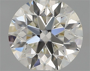 Picture of Natural Diamond 0.40 Carats, Round with Excellent Cut, H Color, VS2 Clarity and Certified by IGI