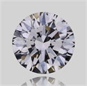 Natural Diamond 0.50 Carats, Round with Excellent Cut, J Color, VS2 Clarity and Certified by GIA