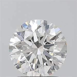 Picture of Natural Diamond 1.70 Carats, Round with Excellent Cut, F Color, SI1 Clarity and Certified by GIA