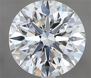 Picture of Natural Diamond 2.40 Carats, Round with Excellent Cut, G Color, VVS1 Clarity and Certified by GIA