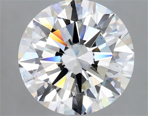 Picture of Natural Diamond 2.00 Carats, Round with Excellent Cut, F Color, SI1 Clarity and Certified by GIA