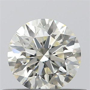 Picture of Natural Diamond 0.40 Carats, Round with Excellent Cut, K Color, VS1 Clarity and Certified by IGI