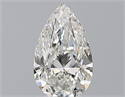 Natural Diamond 1.20 Carats, Pear with  Cut, G Color, VS2 Clarity and Certified by GIA