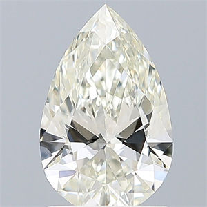 Picture of Natural Diamond 1.00 Carats, Pear with  Cut, I Color, VS1 Clarity and Certified by IGI