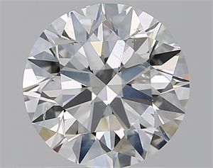 Picture of Natural Diamond 2.00 Carats, Round with Excellent Cut, H Color, SI1 Clarity and Certified by GIA