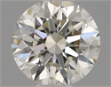 Natural Diamond 0.40 Carats, Round with Excellent Cut, H Color, SI1 Clarity and Certified by IGI