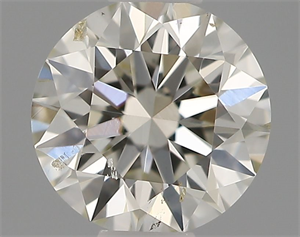 Picture of Natural Diamond 0.40 Carats, Round with Excellent Cut, H Color, SI1 Clarity and Certified by IGI