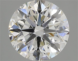 Picture of Natural Diamond 2.40 Carats, Round with Excellent Cut, H Color, SI2 Clarity and Certified by GIA